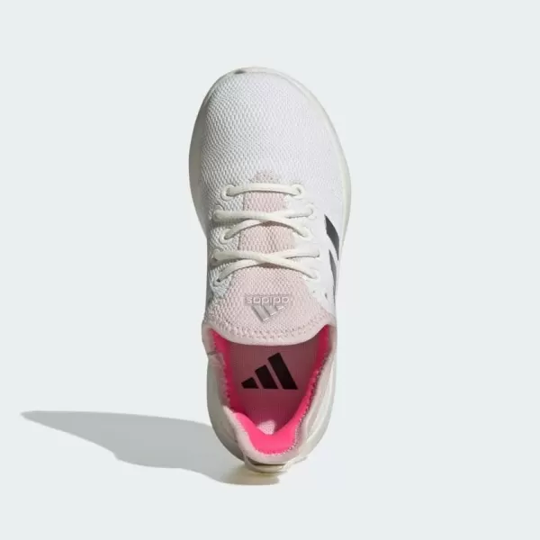 imageadidas Kids Cloudfoam Pure Running ShoeOff WhiteSilver MetallicPutty Mauve