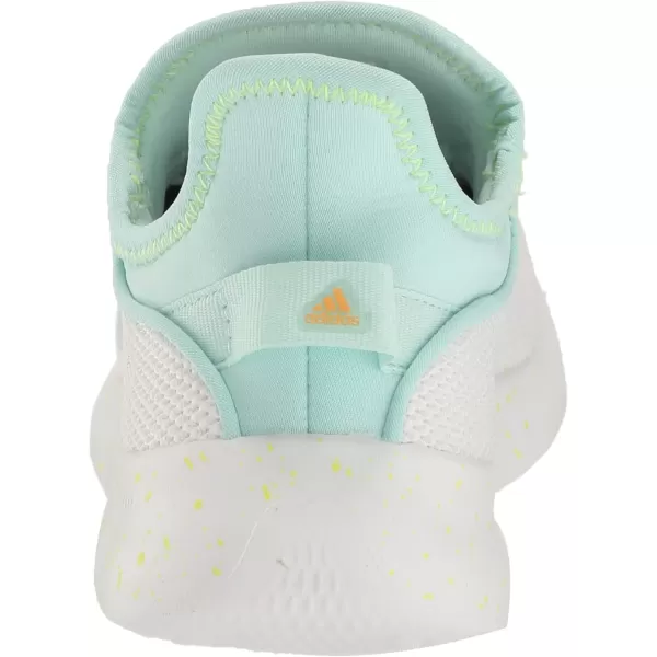 imageadidas Kids Cloudfoam Pure Running ShoeWhiteSemi Flash AquaPulse Lime