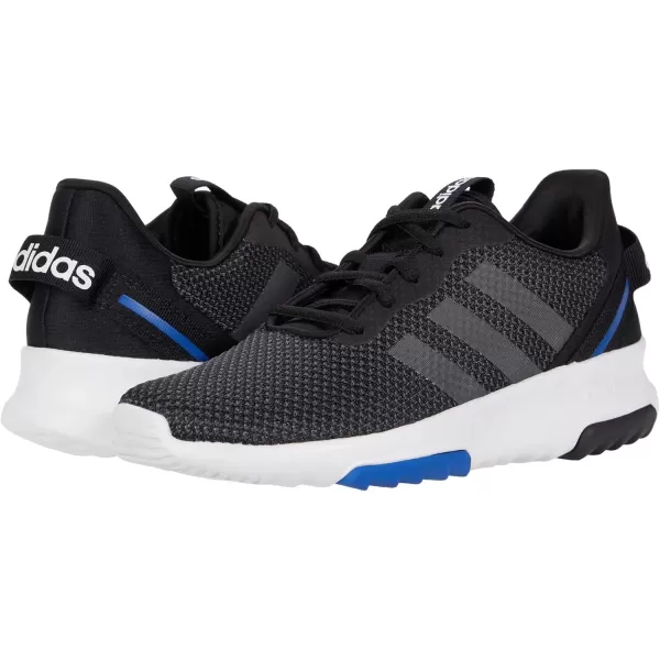 imageadidas Kids Racer Tr 20 Running ShoeBlackGreyRoyal Blue