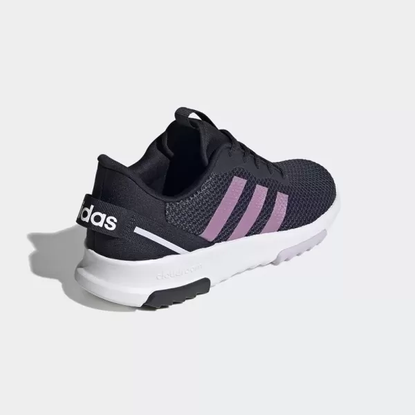 imageadidas Kids Racer Tr 20 Running ShoeInkCherry MetallicPurple Tint