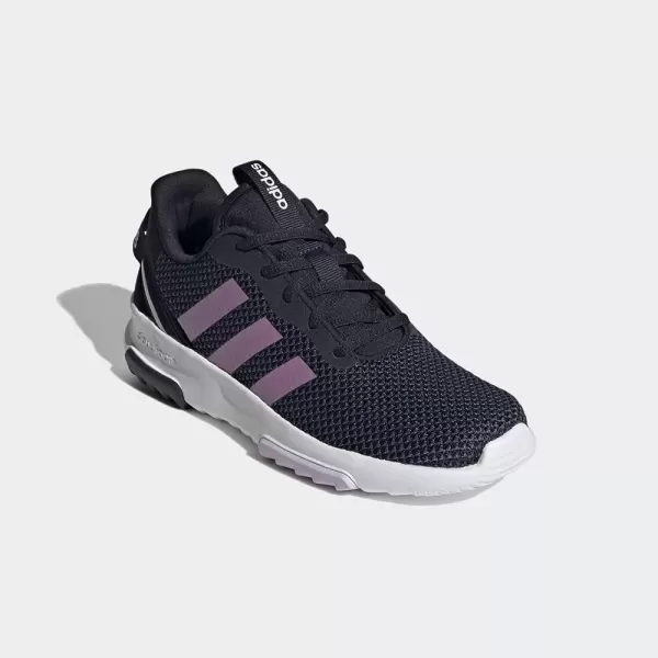 imageadidas Kids Racer Tr 20 Running ShoeInkCherry MetallicPurple Tint