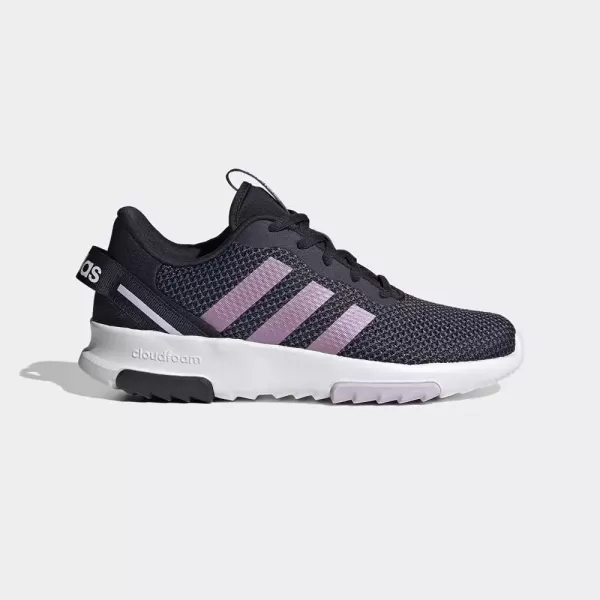 imageadidas Kids Racer Tr 20 Running ShoeInkCherry MetallicPurple Tint