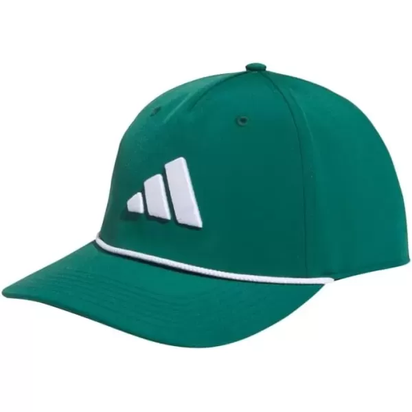 imageadidas Mens Tour FivePanel HatCollegiate Green