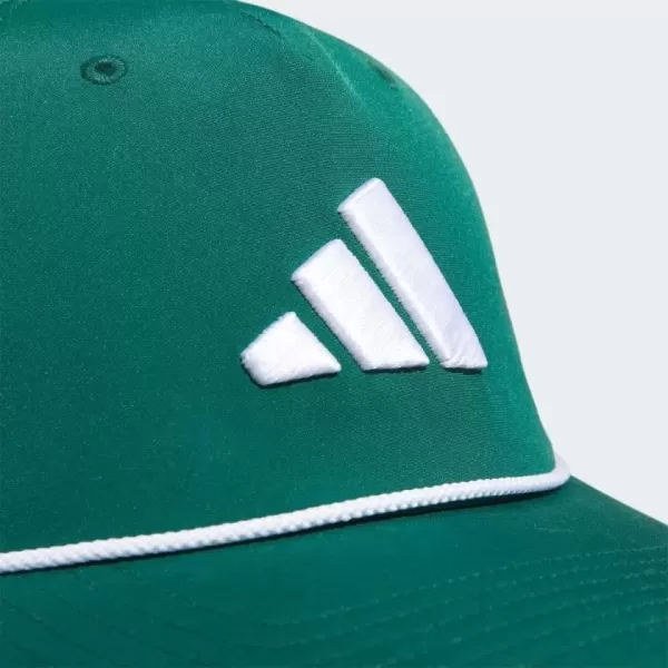 imageadidas Mens Tour FivePanel HatCollegiate Green