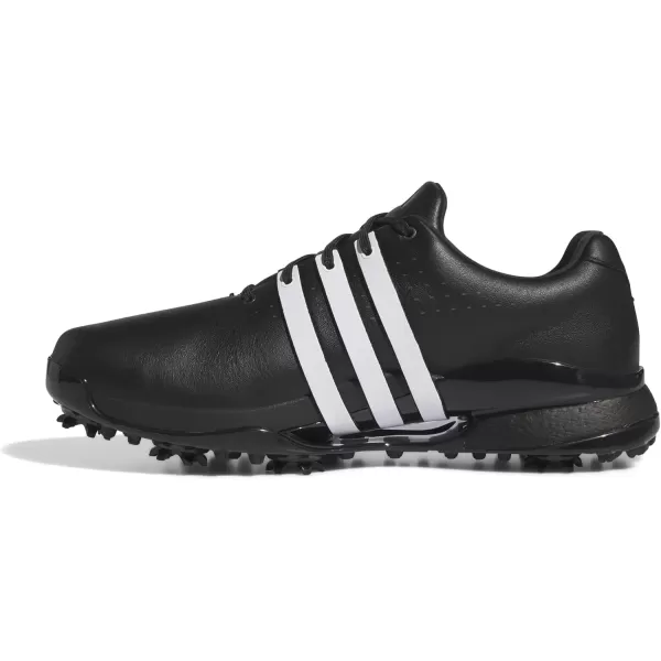 imageadidas Mens Tour360 24 Boa Golf ShoeCore BlackFootwear White