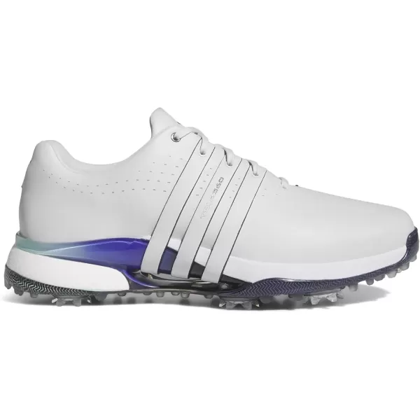 imageadidas Mens Tour360 24 Boa Golf ShoeDash GreyAurora InkCobalt Blue