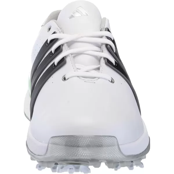 imageadidas Mens Tour360 24 Boa Golf ShoeFootwear WhiteGreen SparkCore Black