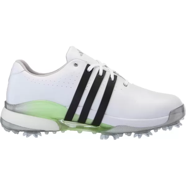 imageadidas Mens Tour360 24 Boa Golf ShoeFootwear WhiteGreen SparkCore Black