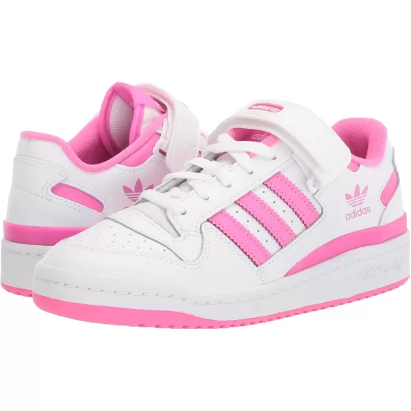 imageadidas Originals BabyBoys Forum Low SneakerWhiteScreaming PinkWhite