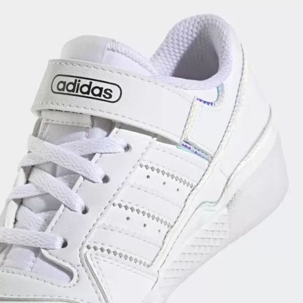 imageadidas Originals BabyBoys Forum Low SneakerWhiteWhiteBlack