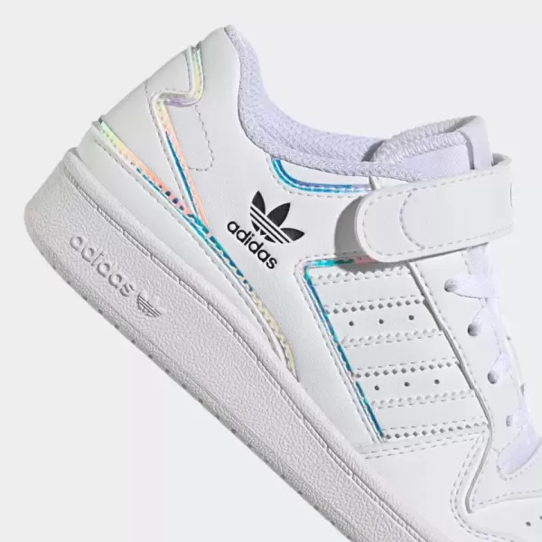 imageadidas Originals BabyBoys Forum Low SneakerWhiteWhiteBlack