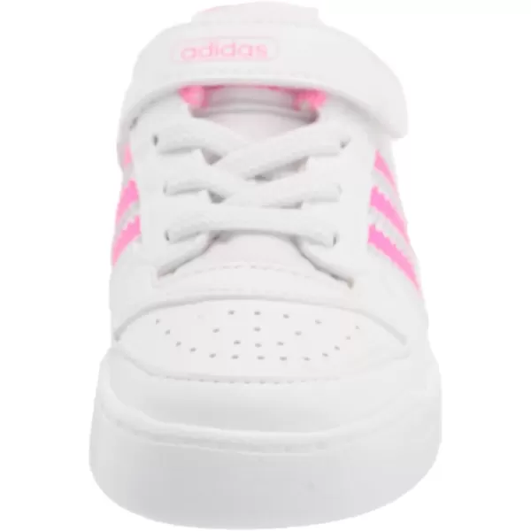 imageadidas Originals BabyBoys Forum Low SneakerWhiteWhiteScreaming Pink