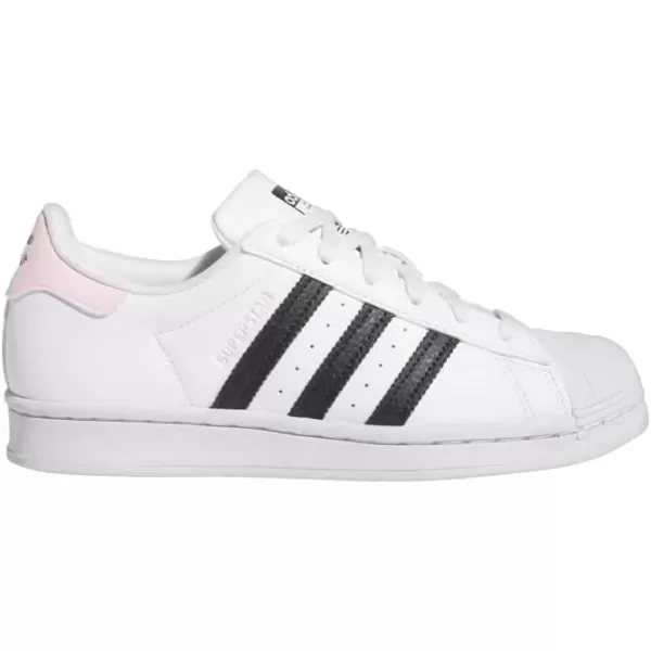 imageadidas Originals UnisexChild Superstar Legacy SneakerCloud WhiteCore BlackClear Pink