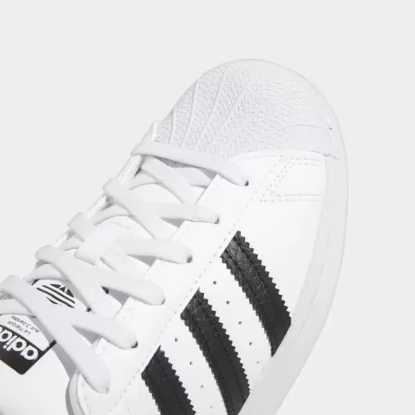 imageadidas Originals UnisexChild Superstar Legacy SneakerCloud WhiteCore BlackClear Pink