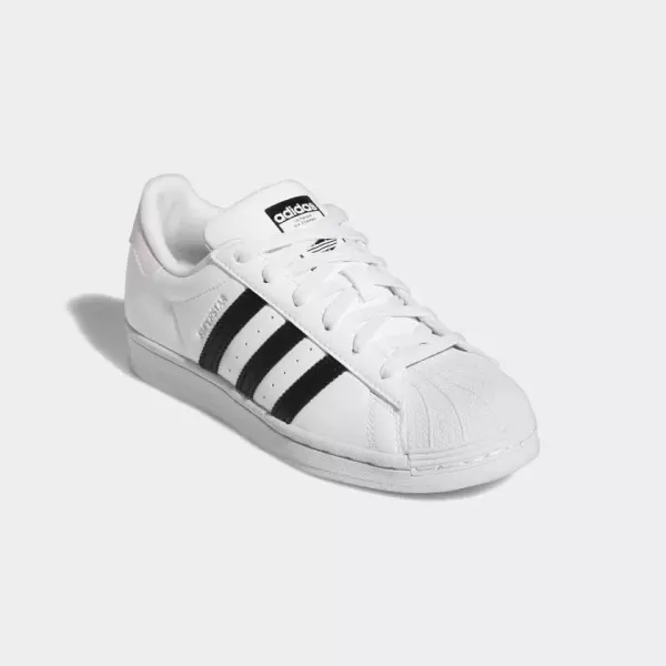 imageadidas Originals UnisexChild Superstar Legacy SneakerCloud WhiteCore BlackClear Pink