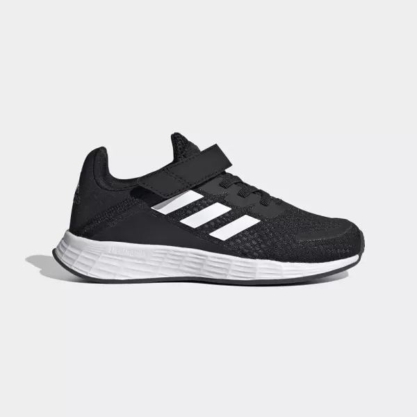 imageadidas UnisexChild Duramo Sl Running ShoeBlackWhiteDash Grey