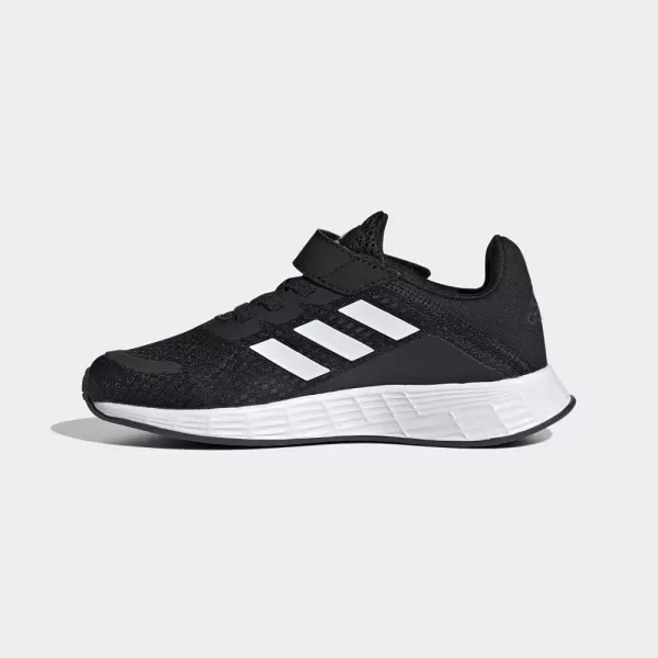 imageadidas UnisexChild Duramo Sl Running ShoeBlackWhiteDash Grey