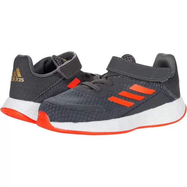 imageadidas UnisexChild Duramo Sl Running ShoeGreySolar RedCarbon