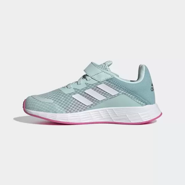 imageadidas UnisexChild Duramo Sl Running ShoeHalo MintCloud WhiteScreaming Pink