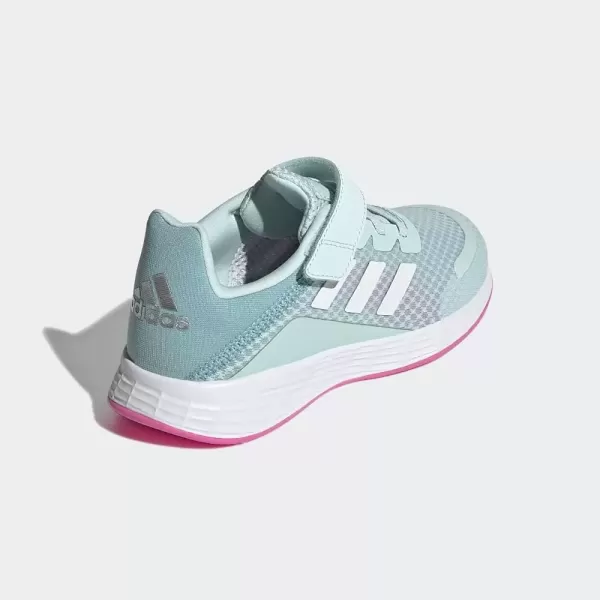 imageadidas UnisexChild Duramo Sl Running ShoeHalo MintCloud WhiteScreaming Pink