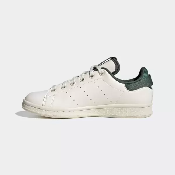 imageadidas UnisexChild Stan Smith ShoesChalk WhiteChalk WhiteGreen Oxide