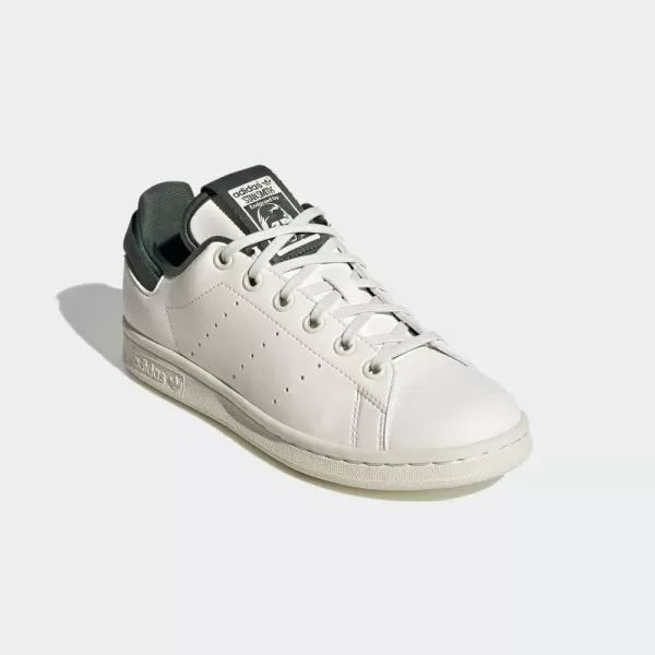 imageadidas UnisexChild Stan Smith ShoesChalk WhiteChalk WhiteGreen Oxide