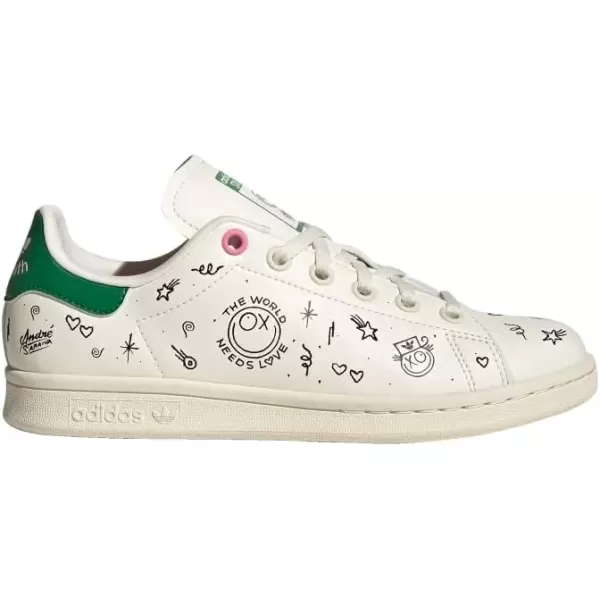 imageadidas UnisexChild Stan Smith ShoesCream WhiteBlack