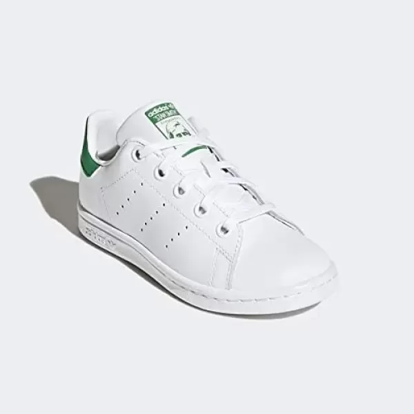 imageadidas UnisexChild Stan Smith ShoesWhiteChalk WhiteGreen