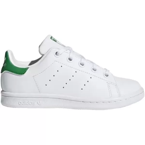 imageadidas UnisexChild Stan Smith ShoesWhiteChalk WhiteGreen