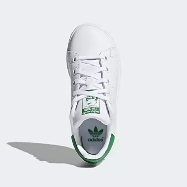 imageadidas UnisexChild Stan Smith ShoesWhiteChalk WhiteGreen