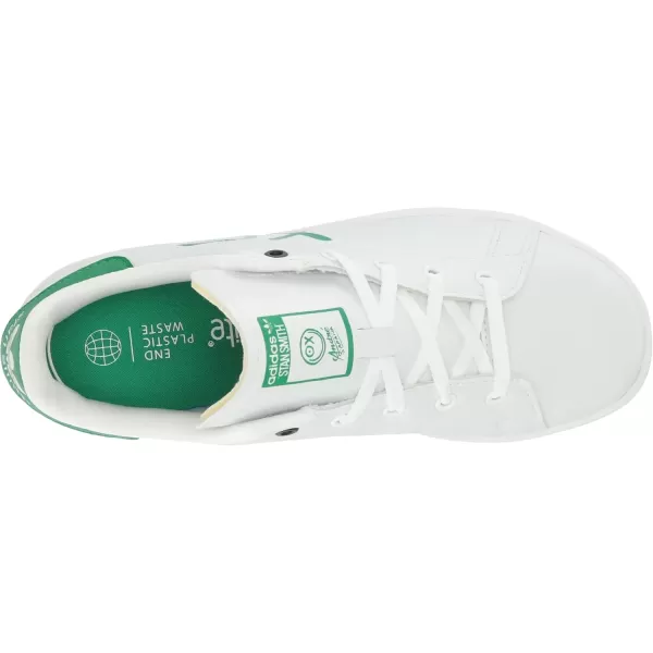 imageadidas UnisexChild Stan Smith ShoesWhiteWhiteBlack