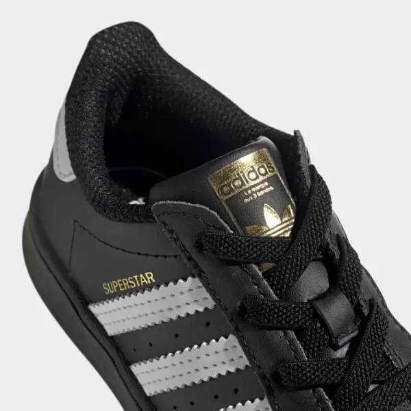 imageadidas UnisexChild Superstar Legacy SneakersBlackWhite