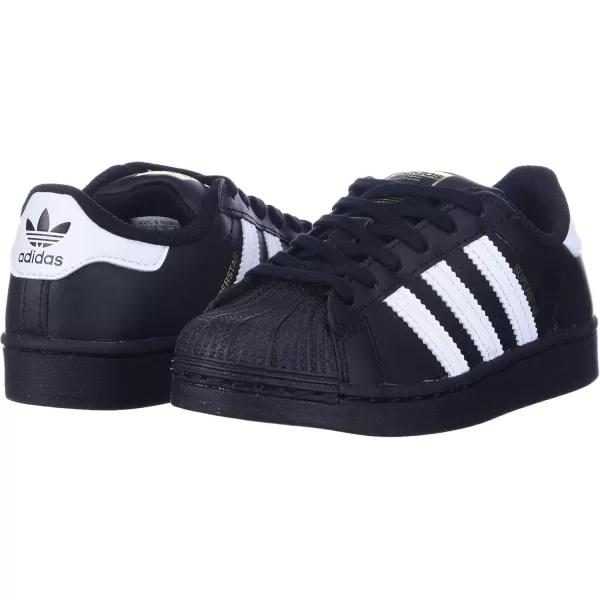 imageadidas UnisexChild Superstar Legacy SneakersBlackWhiteBlack