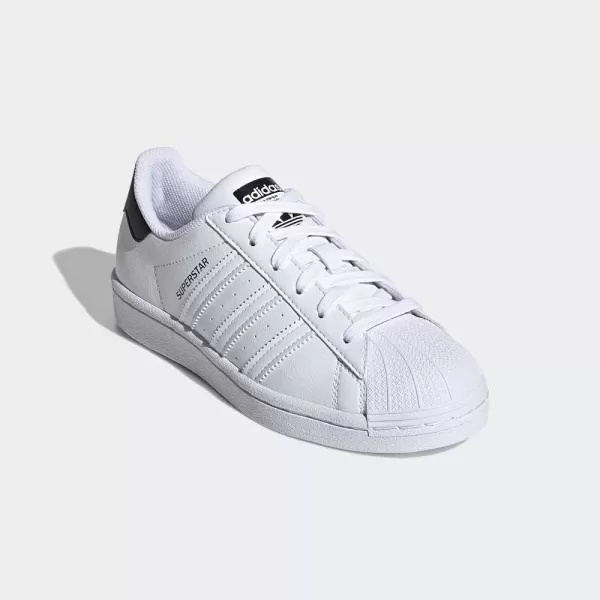 imageadidas UnisexChild Superstar Legacy SneakersCore WhiteWhiteBlack