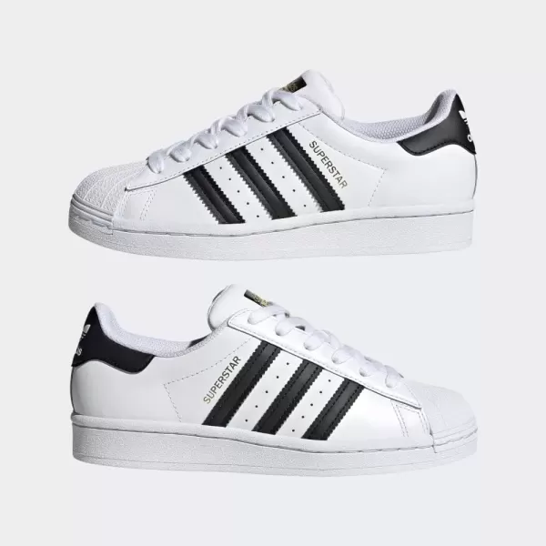 imageadidas UnisexChild Superstar Legacy SneakersWhiteBlackWhite