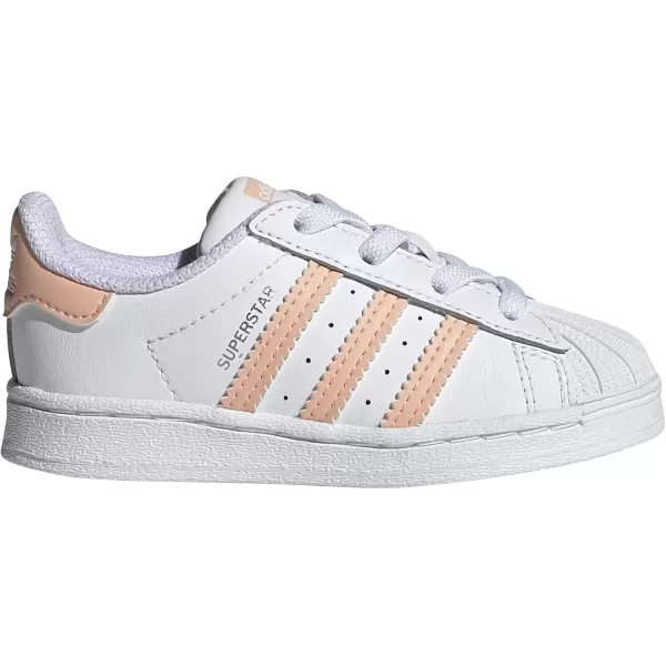 imageadidas UnisexChild Superstar Legacy SneakersWhiteHaze CoralWhite