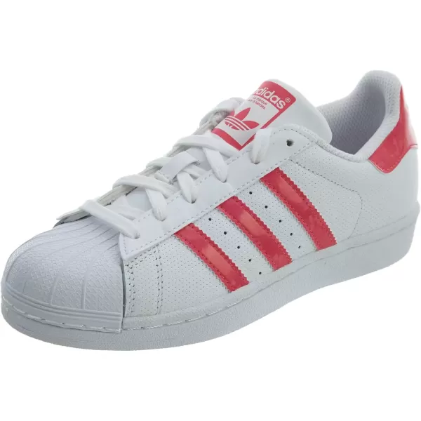 imageadidas UnisexChild Superstar Legacy SneakersWhitePinkWhite