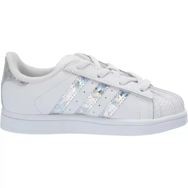 imageadidas UnisexChild Superstars Running Shoe