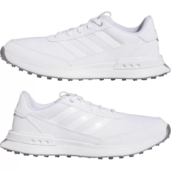 imageadidas Womens S2g Spikeless 24 Golf ShoesFootwear WhiteCharcoal