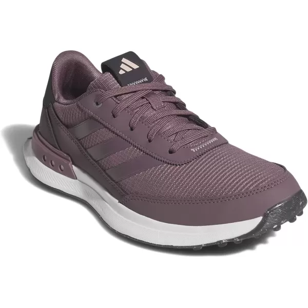 imageadidas Womens S2g Spikeless 24 Golf ShoesShadow FigSandy Pink