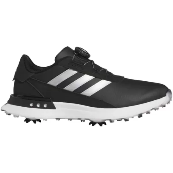 imageadidas Womens S2g Spikeless Boa 24 Golf ShoeCore BlackSilver MetallicWonder Quartz