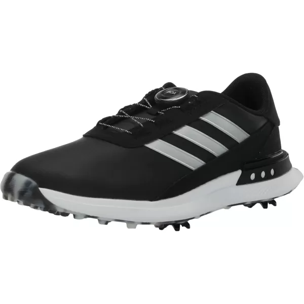 imageadidas Womens S2g Spikeless Boa 24 Golf ShoeCore BlackSilver MetallicWonder Quartz