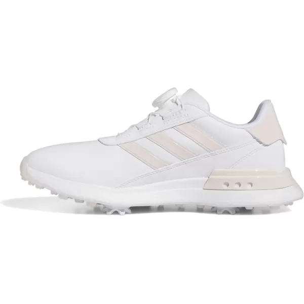 imageadidas Womens S2g Spikeless Boa 24 Golf ShoeFootwear WhiteWonder AquaOff White