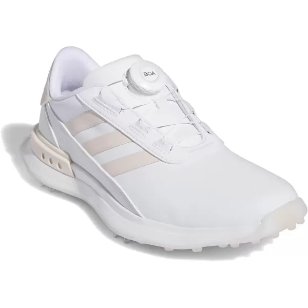 imageadidas Womens S2g Spikeless Boa 24 Golf ShoeFootwear WhiteWonder AquaOff White
