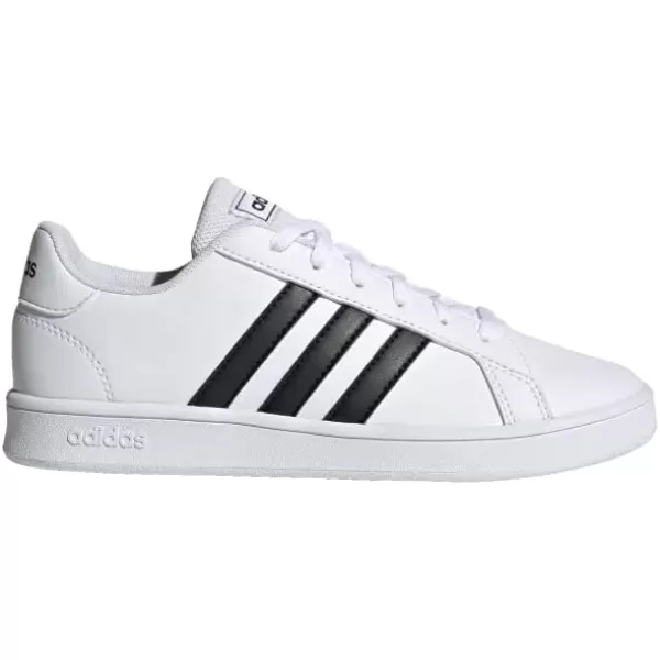 imageadidas Grand Court Sneaker WhiteBlackWhite 13 US Unisex Little Kid