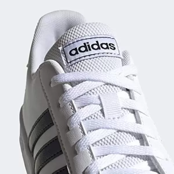 imageadidas Grand Court Sneaker WhiteBlackWhite 13 US Unisex Little Kid