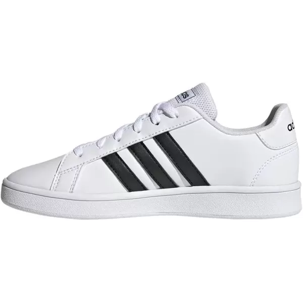 imageadidas Grand Court Sneaker WhiteBlackWhite 13 US Unisex Little Kid