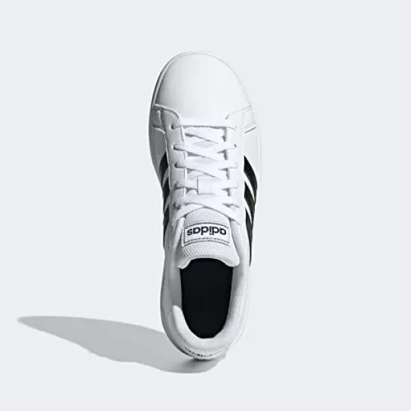 imageadidas Grand Court Sneaker WhiteBlackWhite 13 US Unisex Little Kid