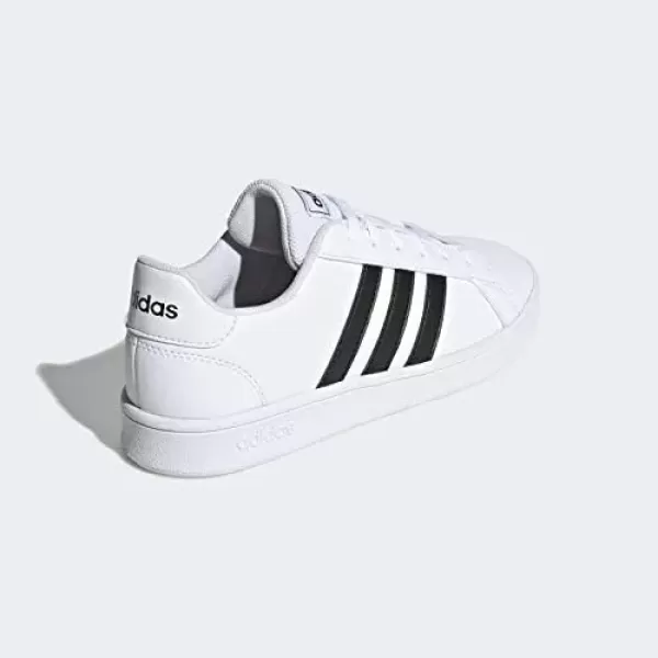 imageadidas Grand Court Sneaker WhiteBlackWhite 13 US Unisex Little Kid
