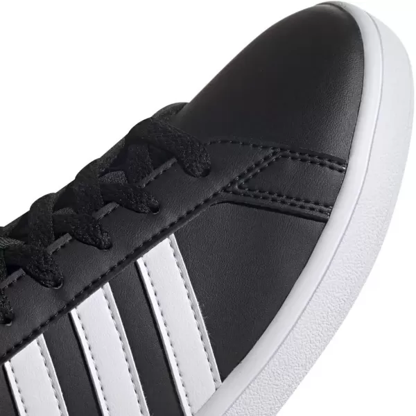 imageadidas Kids Grand Court SneakerBlackWhiteWhite Wide